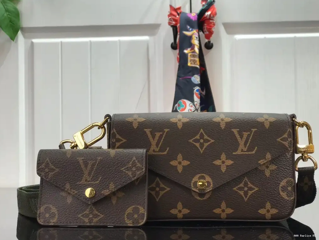 Aaa replica bags STRAP VUITTON & LOUIS GO FELICIE 0606